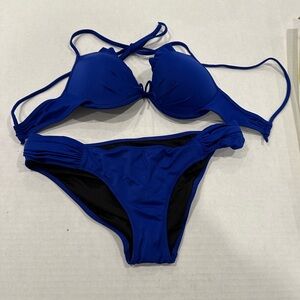 Victoria's Secret Royal Blue Bikini Set